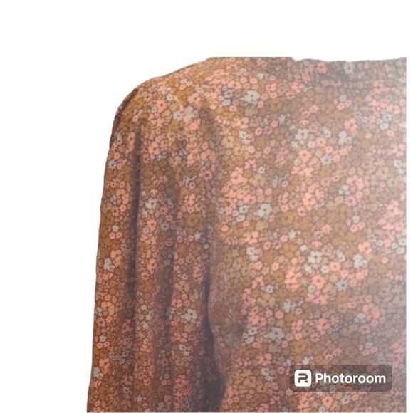 Universal Thread floral blouse NWT L - Picture 4 of 4